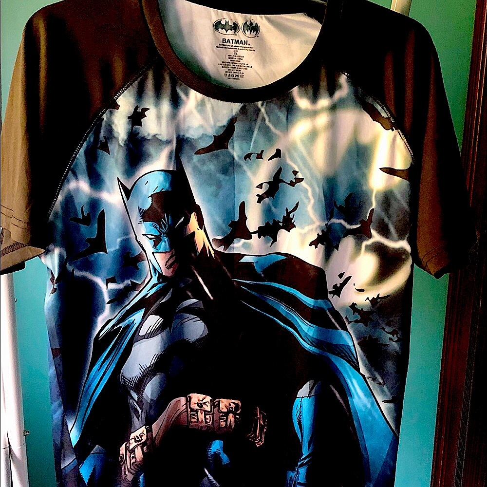 Batman screen print T-shirt